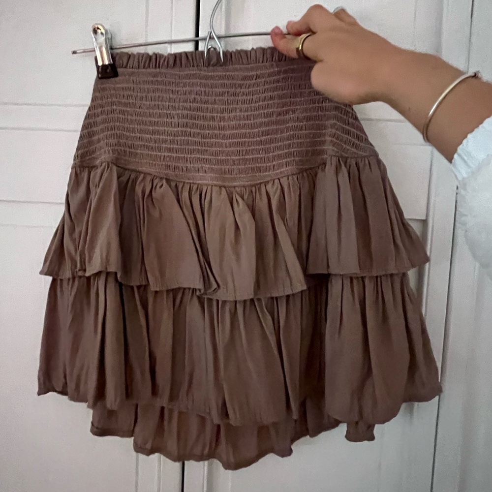 Ruffled skirt